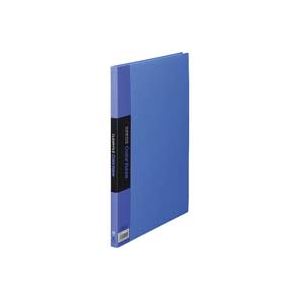 （まとめ買い）キングジム クリアファイル 20P 132C A4S 青 【×10セット】
