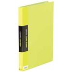 （まとめ買い）キングジム クリアファイル 40P 132CW A4S 黄緑 【×10セット】