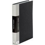 （まとめ買い）キングジム クリアファイル 60P 132-3C A4S 黒 【×10セット】