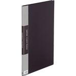 （まとめ買い）キングジム クリアファイル 10P 142CH B4S 黒 【×10セット】