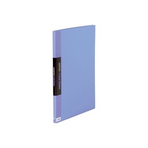 （まとめ買い）キングジム クリアファイル 20P 152C A3S 青 【×10セット】