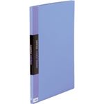 （まとめ買い）キングジム クリアファイル 20P 152C A3S 青 【×10セット】