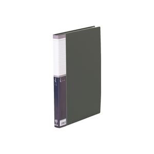 （まとめ買い）キングジム クリアファイルSE40P 5136W A4S 黒 【×10セット】