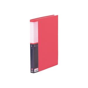 （まとめ買い）キングジム クリアファイルSE40P 5136W A4S 赤 【×10セット】