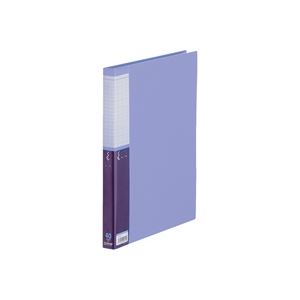 （まとめ買い）キングジム クリアファイルSE40P 5136W A4S 青 【×10セット】