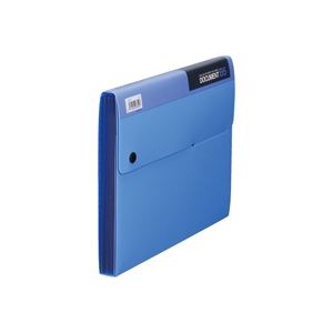 （まとめ買い）キングジム ドキュメントファイル 2260 B5 21mm 青 【×5セット】
