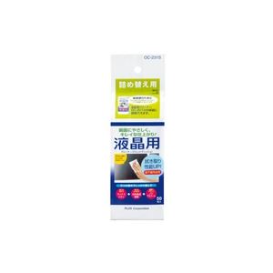 （まとめ買い）プラス 液晶用クリーナーM詰替用 OC-231S 50枚【×10セット】