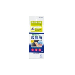 （まとめ買い）プラス 液晶用クリーナーL詰替用 OC-230S 100枚【×5セット】