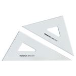 （まとめ買い）ステッドラー 三角定規 ペアセット18cm 964-18 【×10セット】