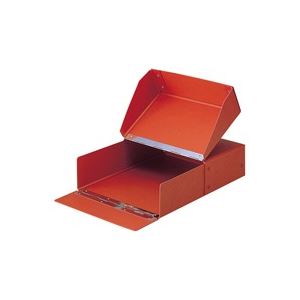 （まとめ買い）セキセイ 図面箱 T-280-00 A4 茶 【×2セット】