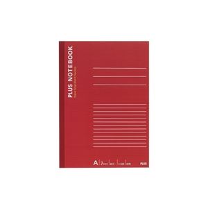 （まとめ買い）プラス ノートブック NO-003AS-5P B5 A罫 5冊 【×10セット】