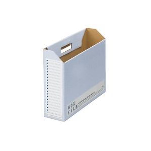 （まとめ買い）プラス ボックスファイル FL-098BF B4E 青 5冊 【×3セット】