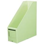 （まとめ買い）プラス ボックスファイル FL-052BF A4S 緑 【×10セット】