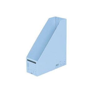 （まとめ買い）プラス ボックスファイル FL-052BF A4S ロイヤル青 【×10セット】
