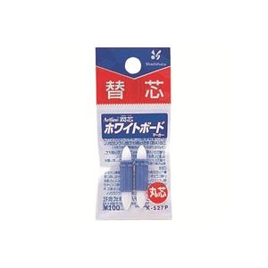 （まとめ買い）シャチハタ 潤芯ボードマーカー替芯 K-527P 丸芯 2本 【×30セット】