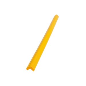 （まとめ買い）カーボーイ 安心クッション L字90cm 大 黄 2本組 【×7セット】