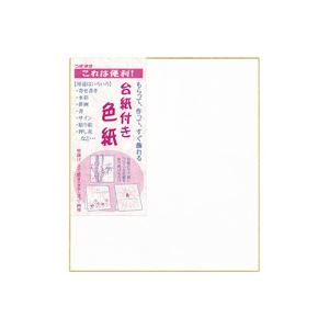 （まとめ買い）菅公工業 立てかけ色紙 ケ139 白 【×20セット】