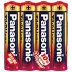 （まとめ買い）Panasonic パナソニック アルカリ乾電池 単4(4本) LR03XJ4SE 【×10セット】
