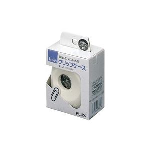 （まとめ買い）プラス クリップケース CP-500 ホワイト 【×10セット】