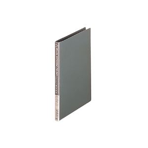 （まとめ買い）プラス レターファイルPP製 FL-101LT A4S 濃灰 【×10セット】