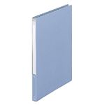 （まとめ買い）プラス レターファイル再生紙 FL-001LT A4S 青 【×10セット】