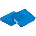 （まとめ買い）LIHITLAB AQUA DROPs デスクトレー トレイ A-5040-8青 【×10セット】