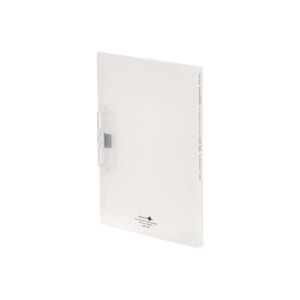 （まとめ買い）LIHITLAB クリップファイル F-5036-1 乳白 【×10セット】