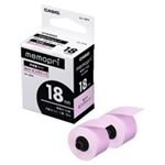 （まとめ買い）カシオ CASIO メモプリ テープ18mm幅ピンク XA-18PK 2巻 【×7セット】