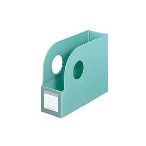 （まとめ買い）プラス ダンボックスワイド FL-011BF A4E 緑 【×10セット】