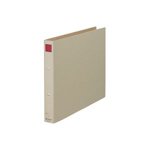 （まとめ買い）キングジム 保存ファイル 5303E A3E 30mm 灰／赤 【×6セット】