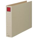 （まとめ買い）キングジム 保存ファイル 5305E A3E 50mm 灰／赤 【×6セット】