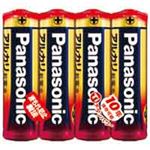 （まとめ買い）Panasonic パナソニック アルカリ乾電池 単3形 4個LR6XJ/4SE 【×10セット】
