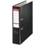 （まとめ買い）ESSELTE レバーアーチファイル 48067 A4S ブラック 【×5セット】