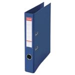 （まとめ買い）ESSELTE レバーアーチファイル 48075 A4S ブルー 【×5セット】