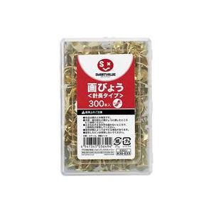 （まとめ買い）ジョインテックス 画鋲足長タイプ300本 B392J 【×10セット】