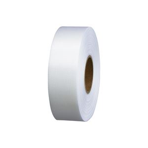 （まとめ買い）ジョインテックス カラーリボン白 24mm*25m B824J-WH 【×10セット】