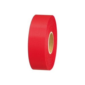 （まとめ買い）ジョインテックス カラーリボン赤 24mm*25m B824J-RD 【×10セット】