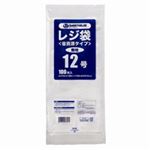 （まとめ買い）ジョインテックス レジ袋[省資源タイプ]No.12 100枚 B712J 【×40セット】