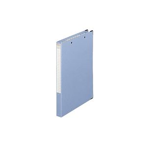 （まとめ買い）プラス レターファイル再生紙 FL-003LT A4E 青 【×10セット】