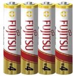 （まとめ買い）富士通 FUJITSU アルカリ乾電池PREMIUM 単4 4本 LR03FP（4S） 【×10セット】