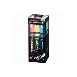 （まとめ買い）三菱鉛筆 ブラックボードポスカ中字8色PCE-200-5M 8C 【×3セット】