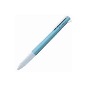 （まとめ買い）三菱鉛筆 スタイルフィット3色ホルダUE3H208Mブルー 【×20セット】