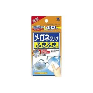 （まとめ買い）小林製薬 メガネクリーナふきふき 40包 【×20セット】