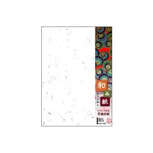 （まとめ買い）長門屋商店 和み紙 ナ-751 B5 大礼しろ25枚 【×10セット】