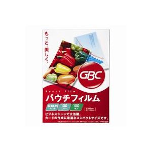 （まとめ買い）アコ・ブランズ パウチフィルム 写真L100枚 YP95135R 【×5セット】