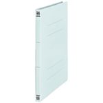 （まとめ買い）プラス 間伐材フラットファイル 紙バインダー 2穴 No.021K A4S 青10冊 【×5セット】
