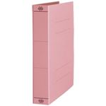 （まとめ買い）プラス フラットファイル 紙バインダー 2穴 厚とじNo.021SWピンク10冊 【×3セット】