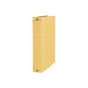 （まとめ買い）プラス フラットファイル 紙バインダー 2穴 厚とじNo.021SWイエロ10冊 【×3セット】