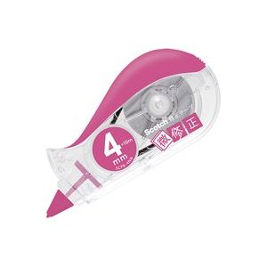（まとめ買い）スリーエム 3M 修正テープ微修正4mm SCPD-4NN 【×10セット】