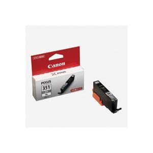 （まとめ買い）キャノン Canon インクカートリッジ BCI-351XLGY 【×4セット】